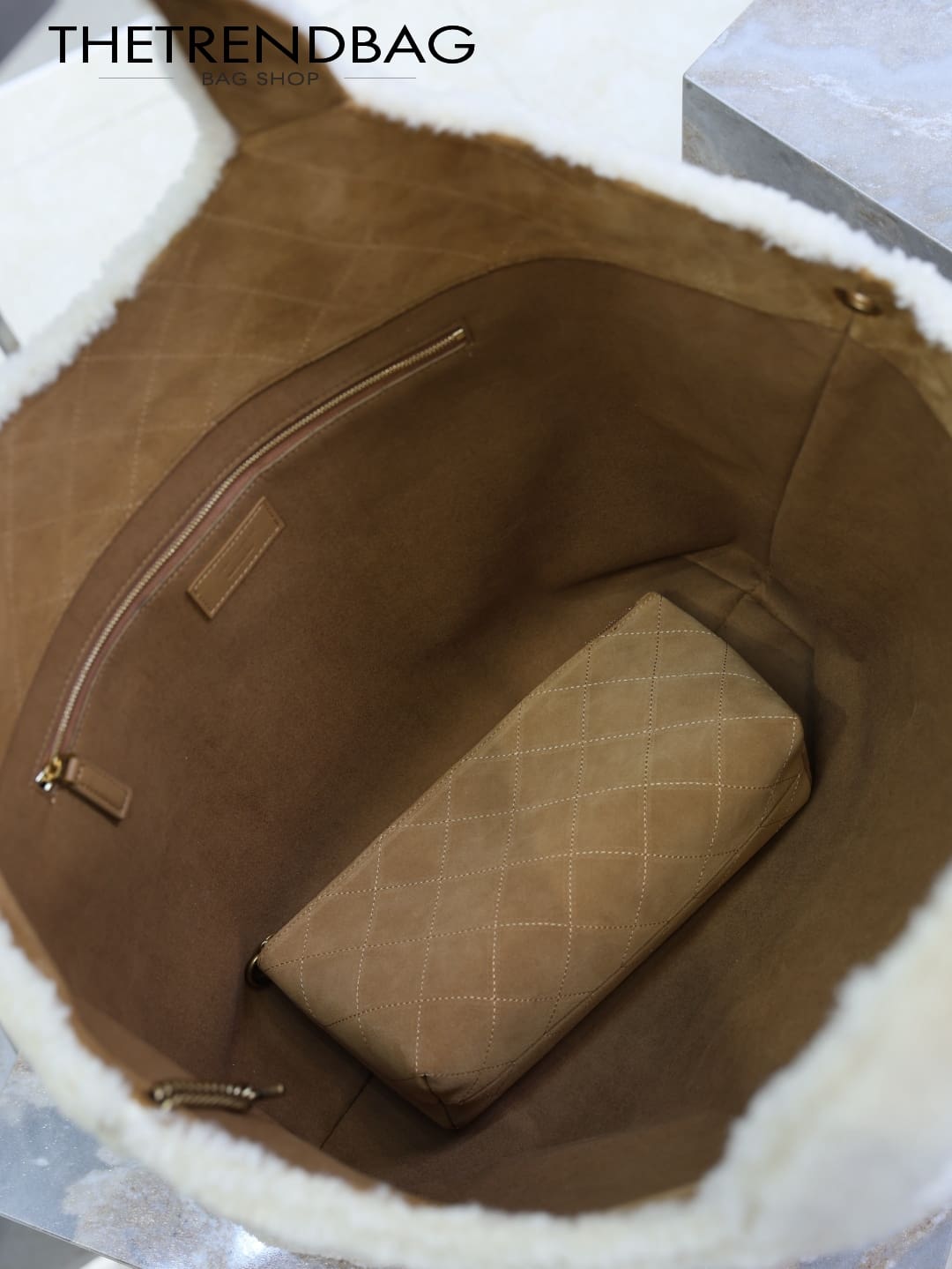 【Master quality】SAINT LAURENT ICARE in shearling