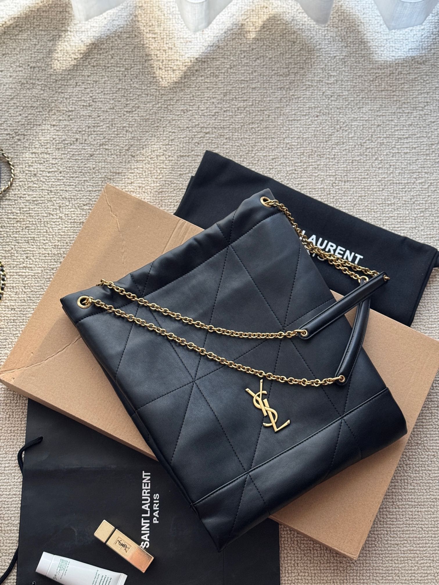 SAINT LAURENT JAMIE POCHON in lambskin