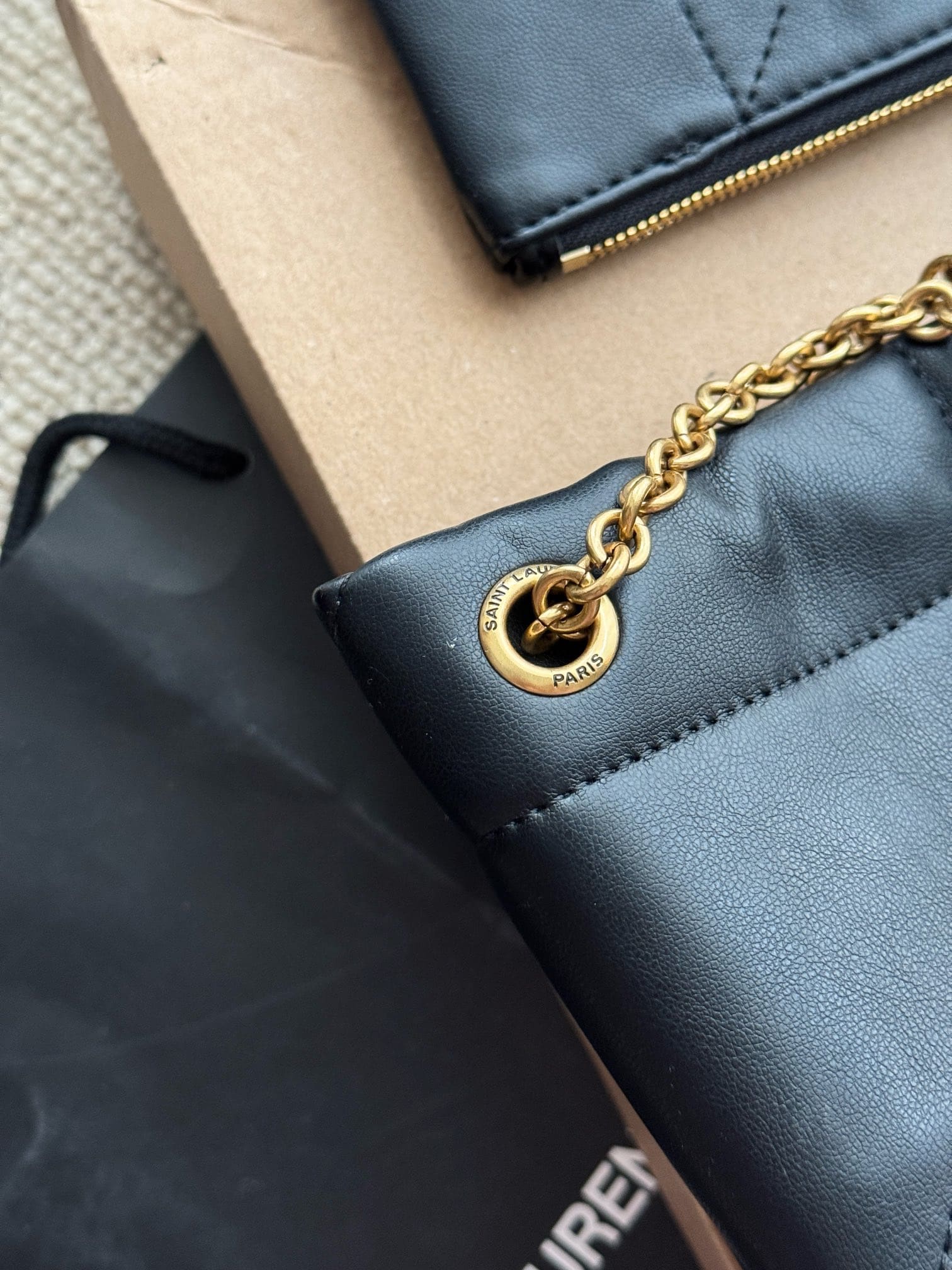 SAINT LAURENT JAMIE POCHON in lambskin