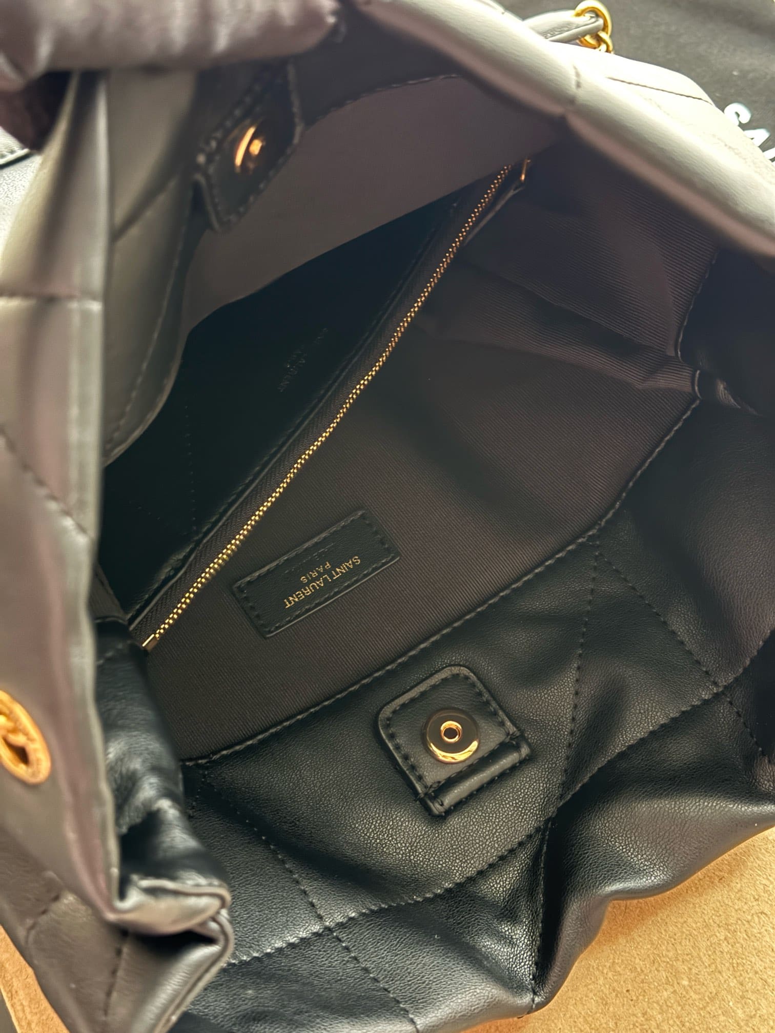 SAINT LAURENT JAMIE POCHON in lambskin