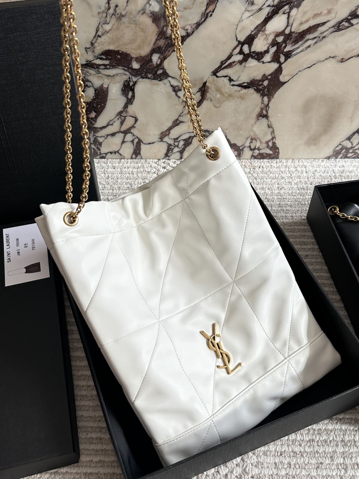 SAINT LAURENT JAMIE POCHON in lambskin