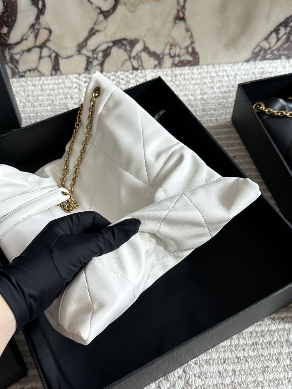 SAINT LAURENT JAMIE POCHON in lambskin
