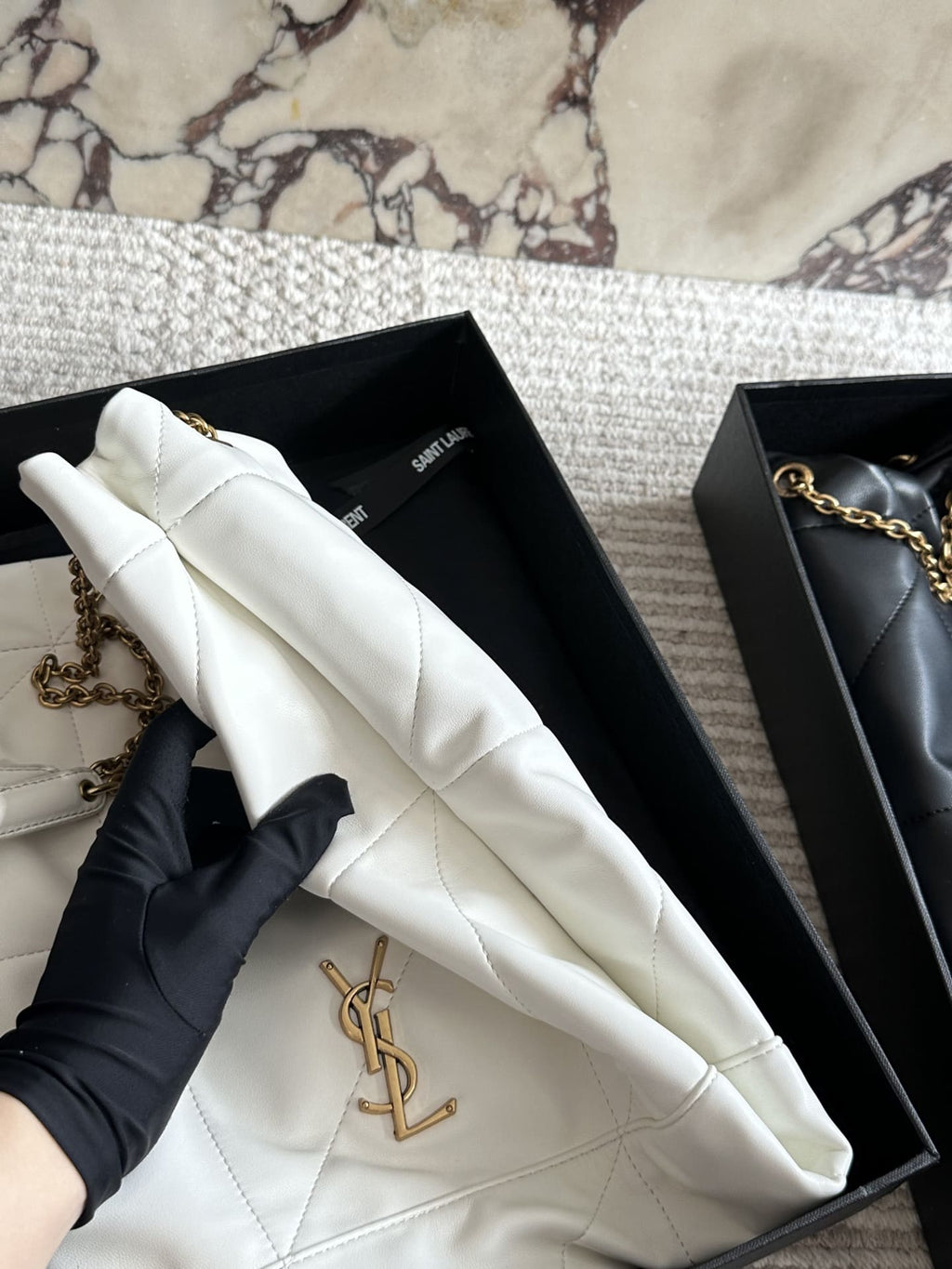 SAINT LAURENT JAMIE POCHON in lambskin