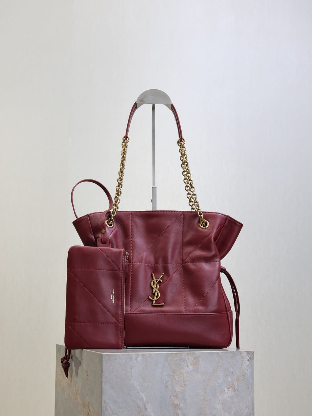 SAINT LAURENT small JAMIE SHOPPING in lambskin