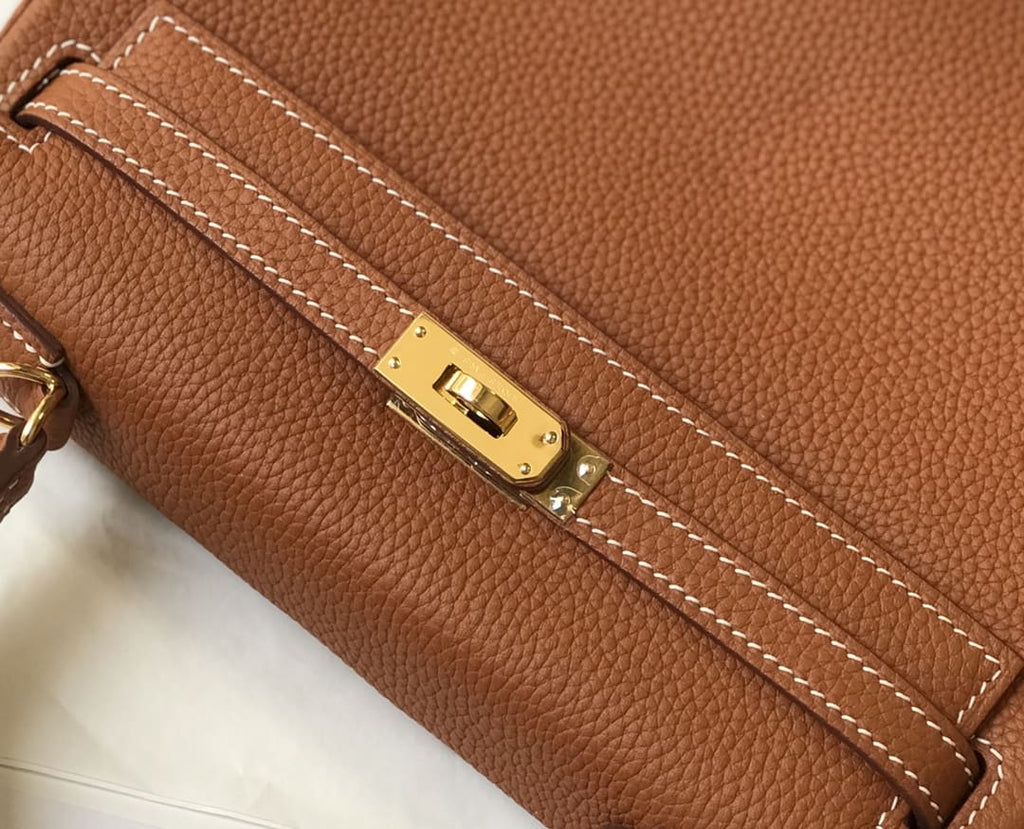 Hermès Kelly Retourne 28 Gold Togo Gold Hardware