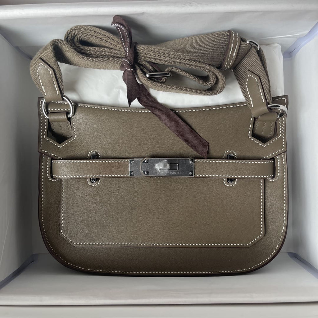 HERMÈS Mini Jypsiere Swift Etoupe