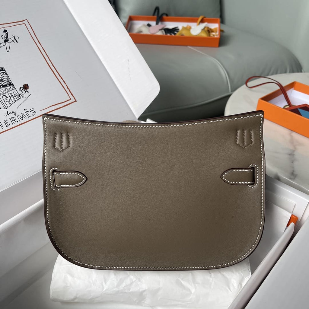 HERMÈS Mini Jypsiere Swift Etoupe
