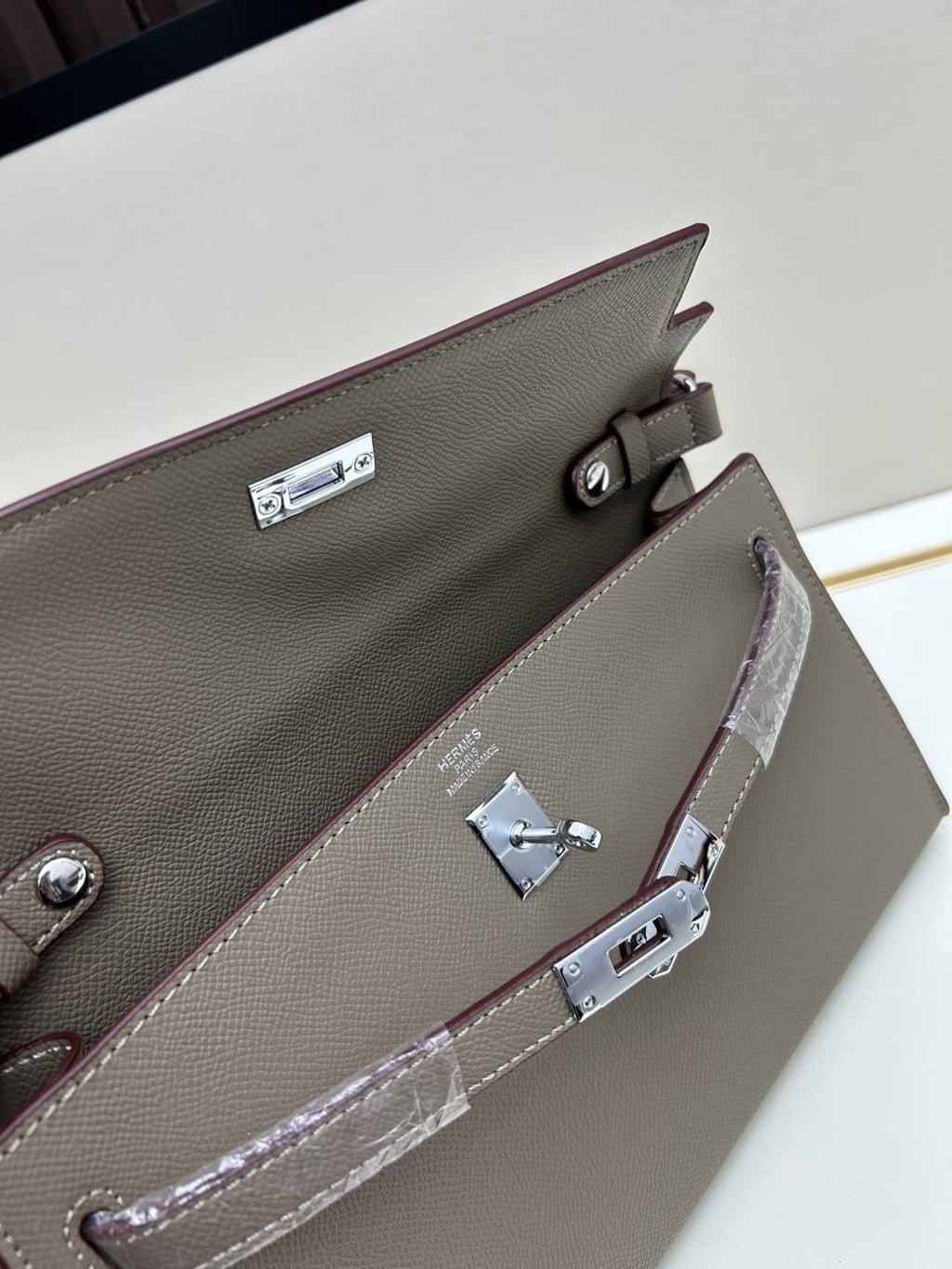 Hermès 2024 Etoupe Madame Kelly Elan