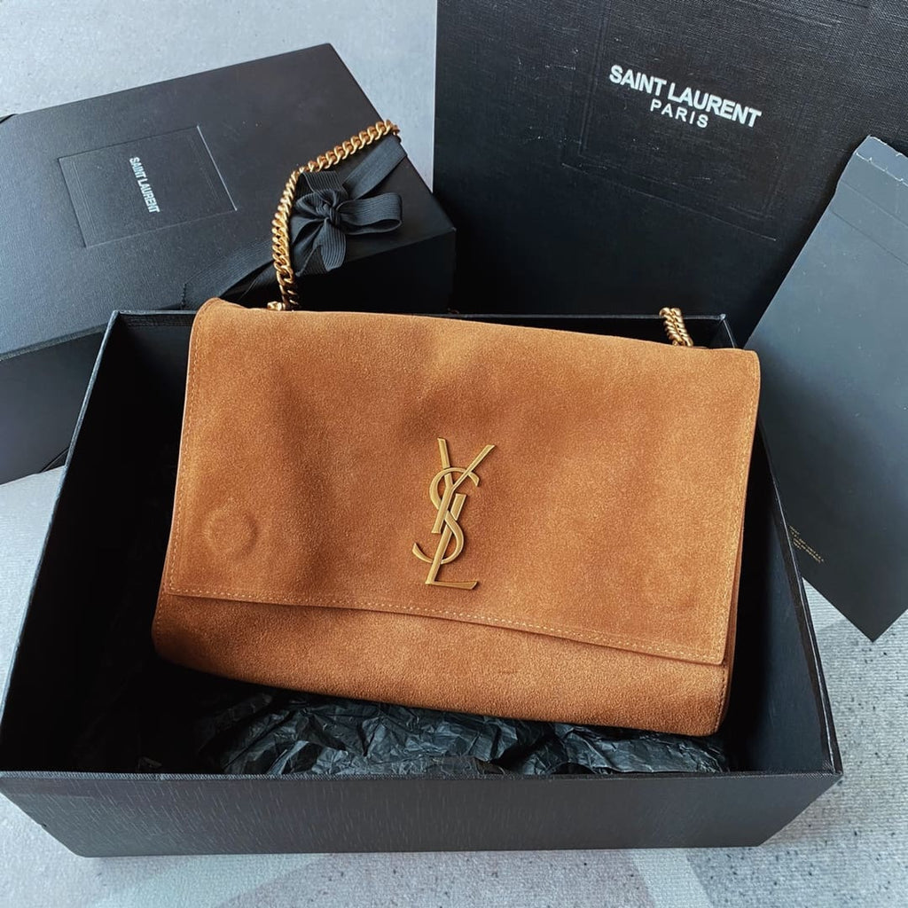Saint Laurent  Medium Kate  Leather Reversible Shoulder Bag