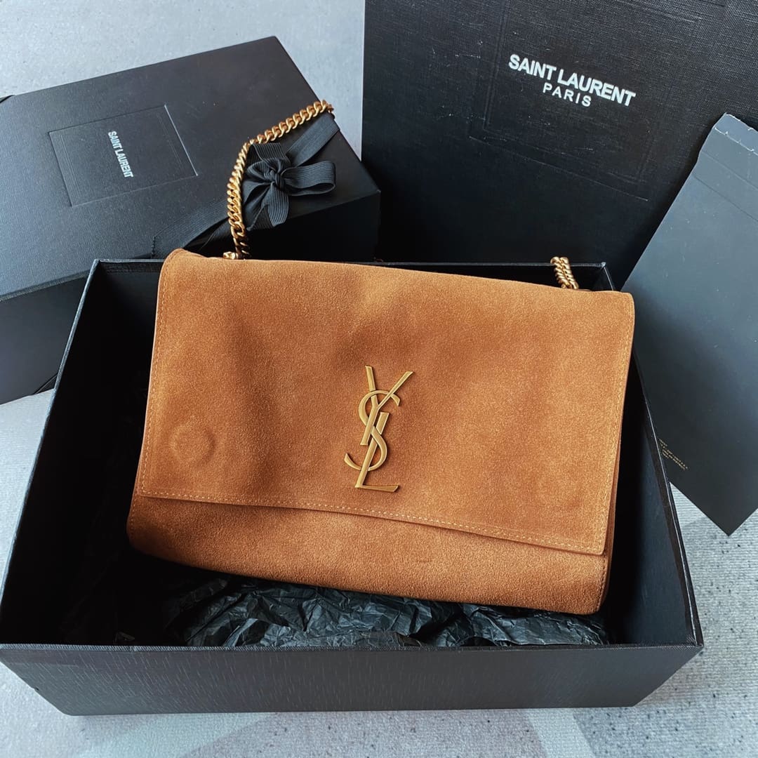 Saint Laurent  Medium Kate  Leather Reversible Shoulder Bag