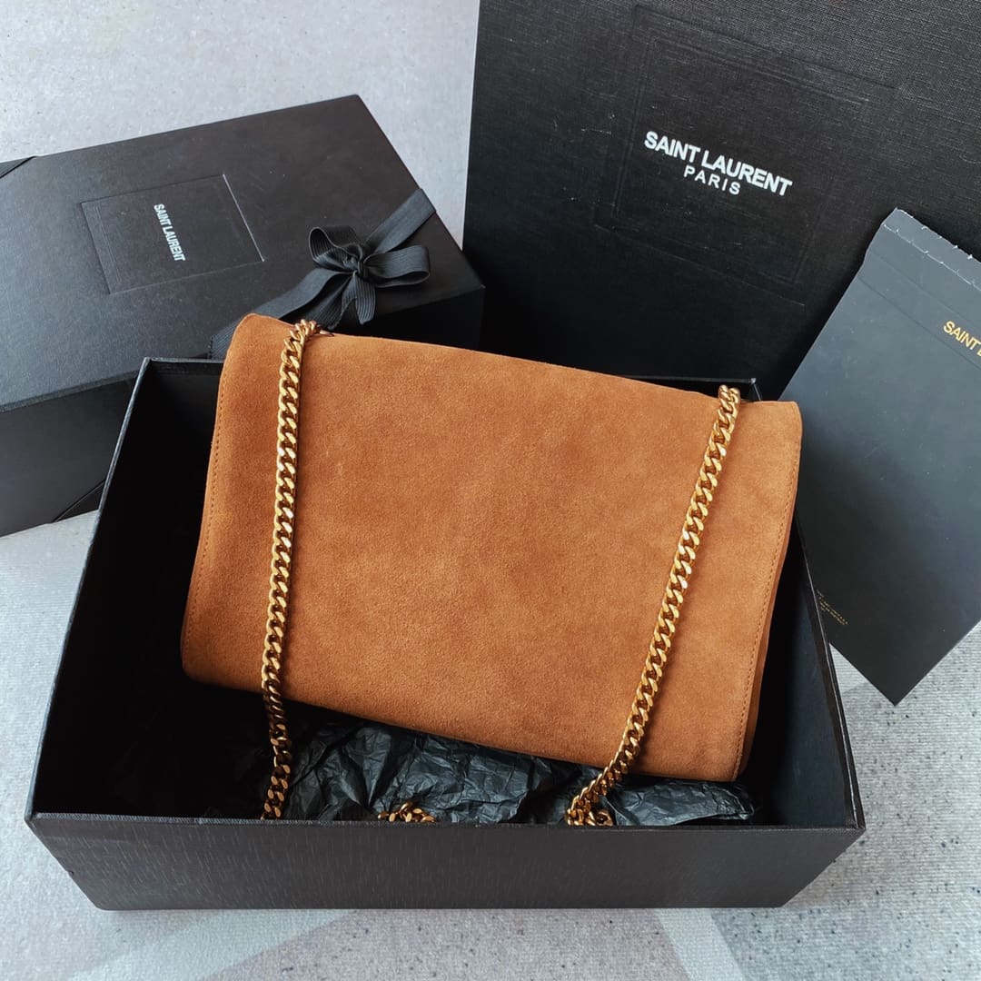 Saint Laurent  Medium Kate  Leather Reversible Shoulder Bag