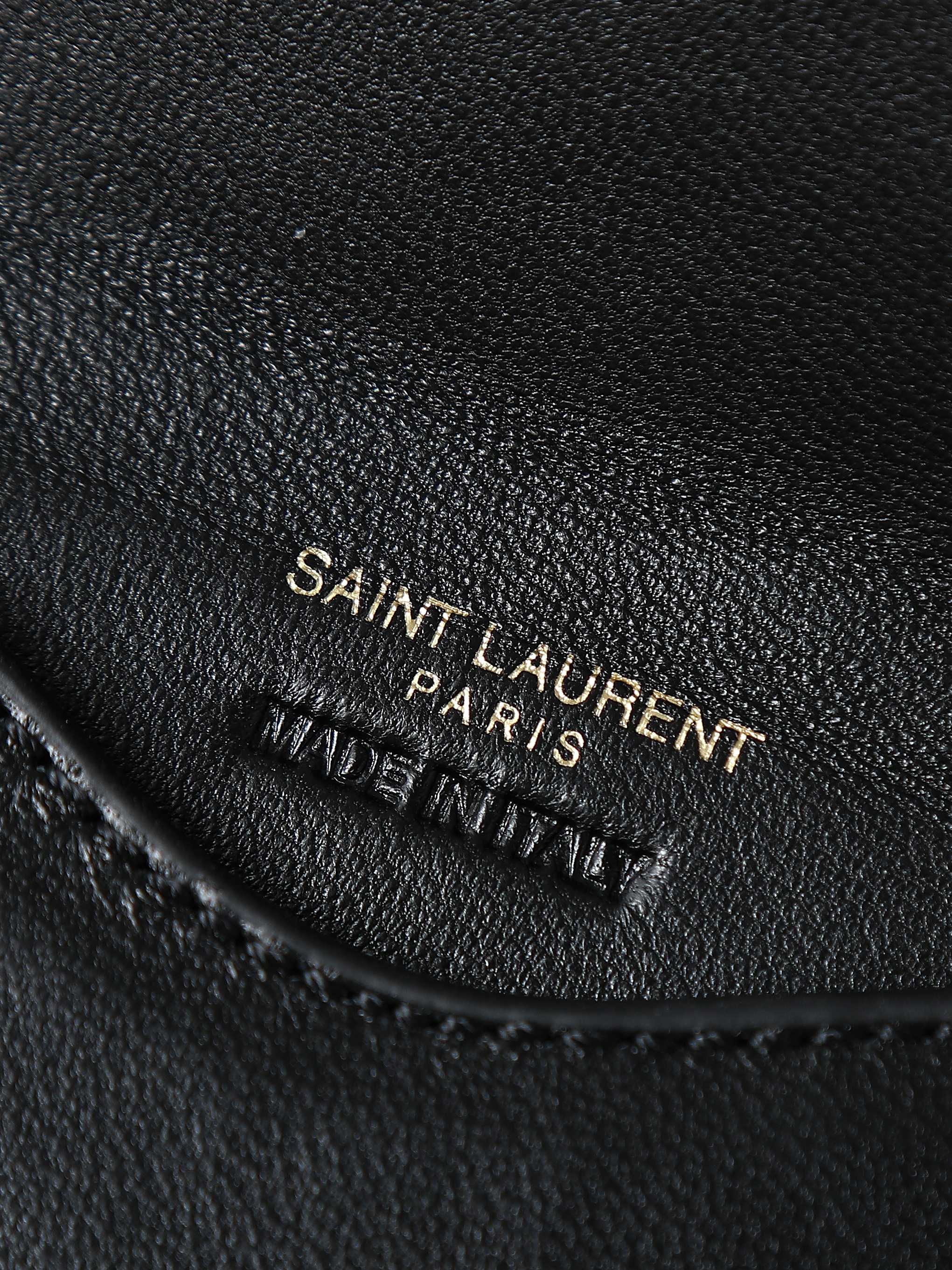 Saint Laurent  LOULOU medium in MATELASSÉ suede
