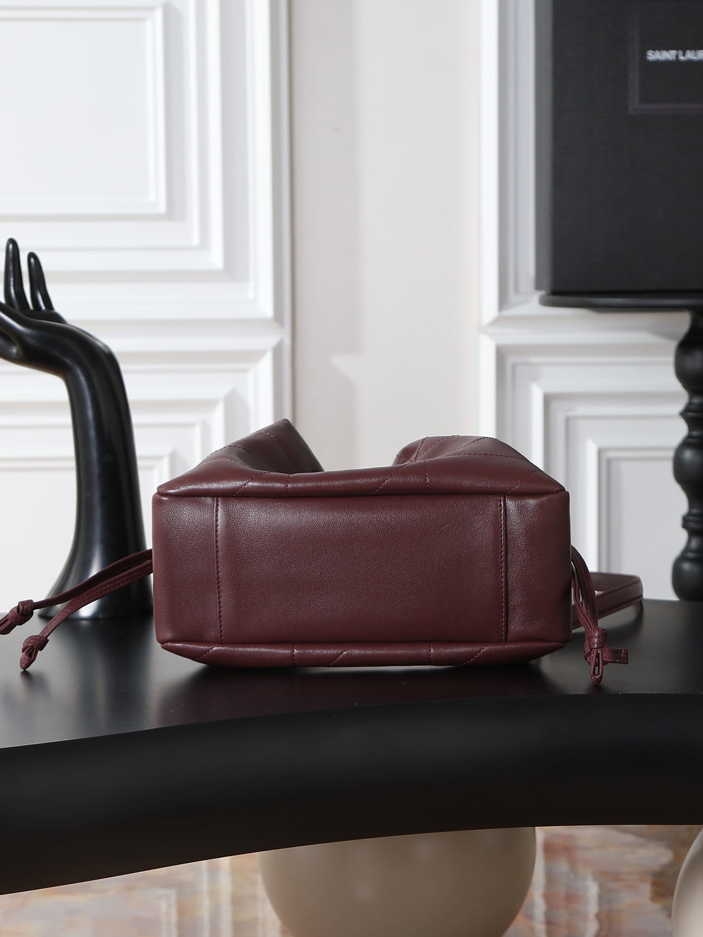 SAINT LAURENT JAMIE shoulder pouch in lambskin