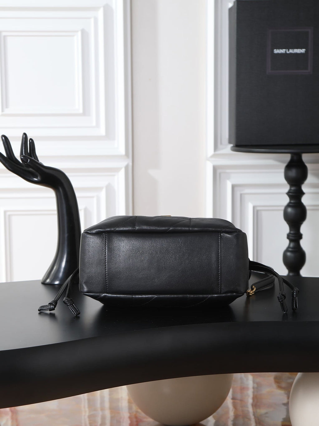 SAINT LAURENT JAMIE shoulder pouch in lambskin
