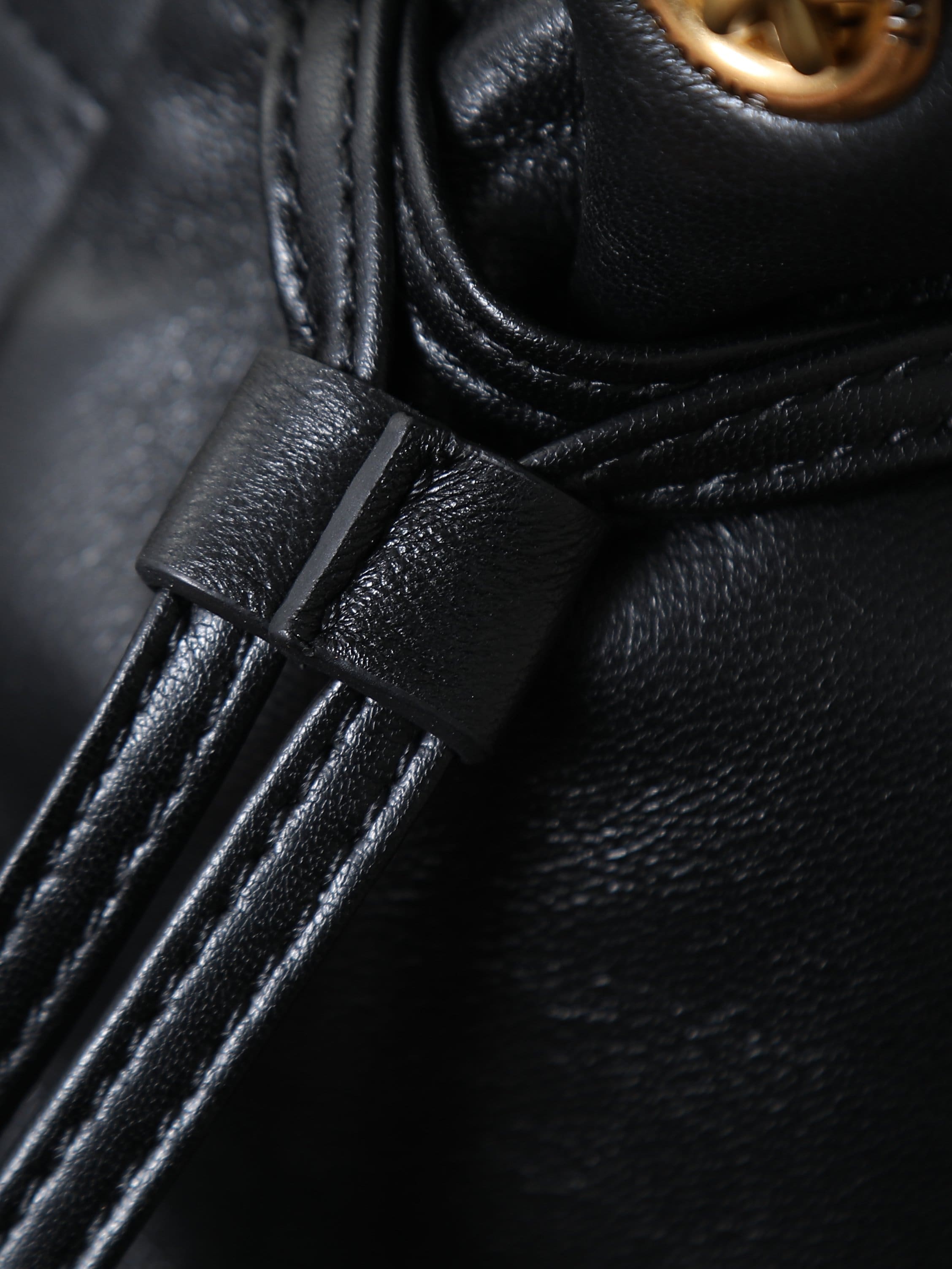 SAINT LAURENT JAMIE shoulder pouch in lambskin