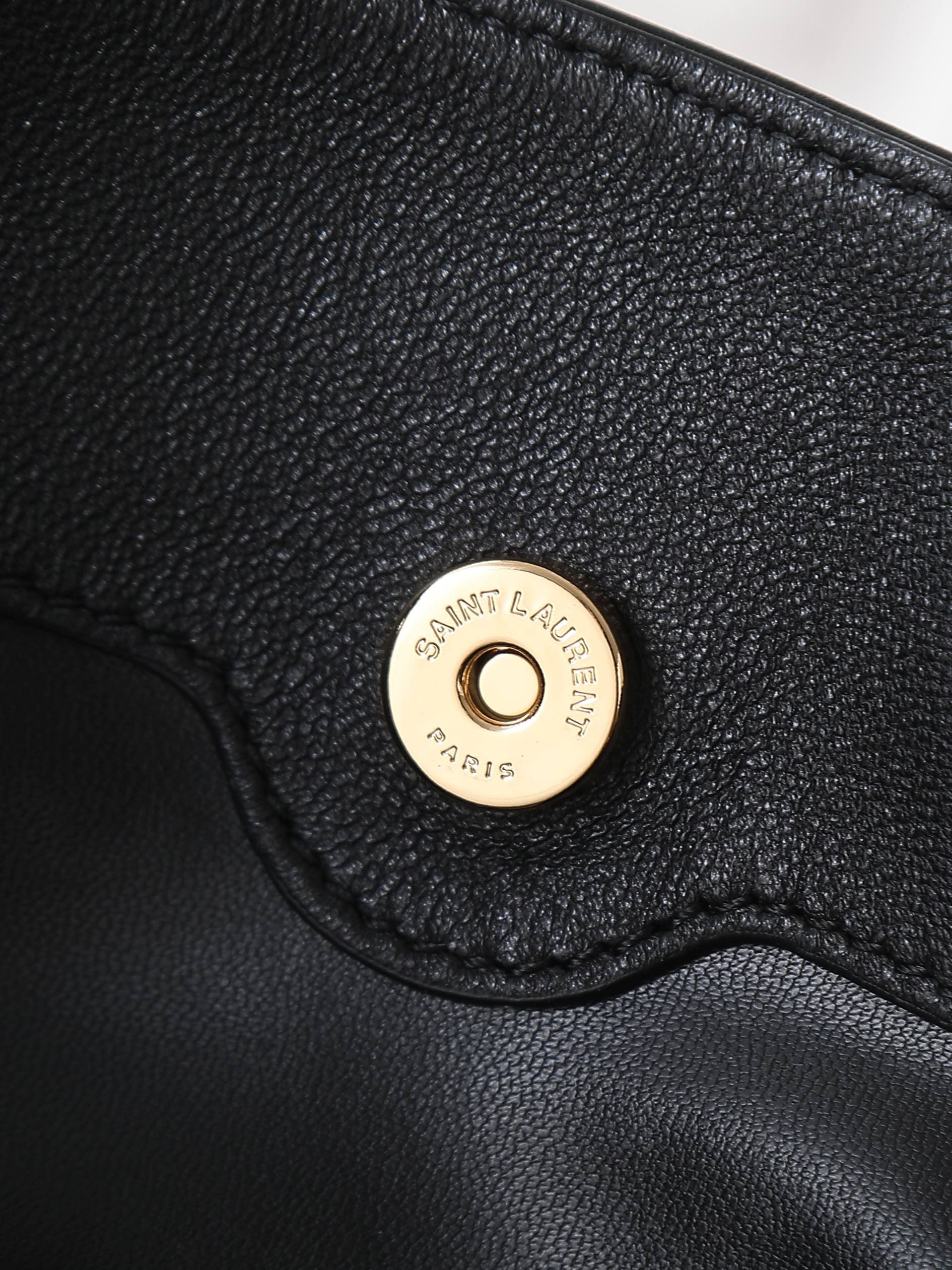 SAINT LAURENT JAMIE shoulder pouch in lambskin