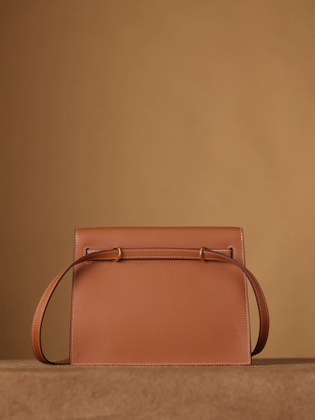 Hermès Kelly Danse Gold Verso Evercolor Gold Hardware