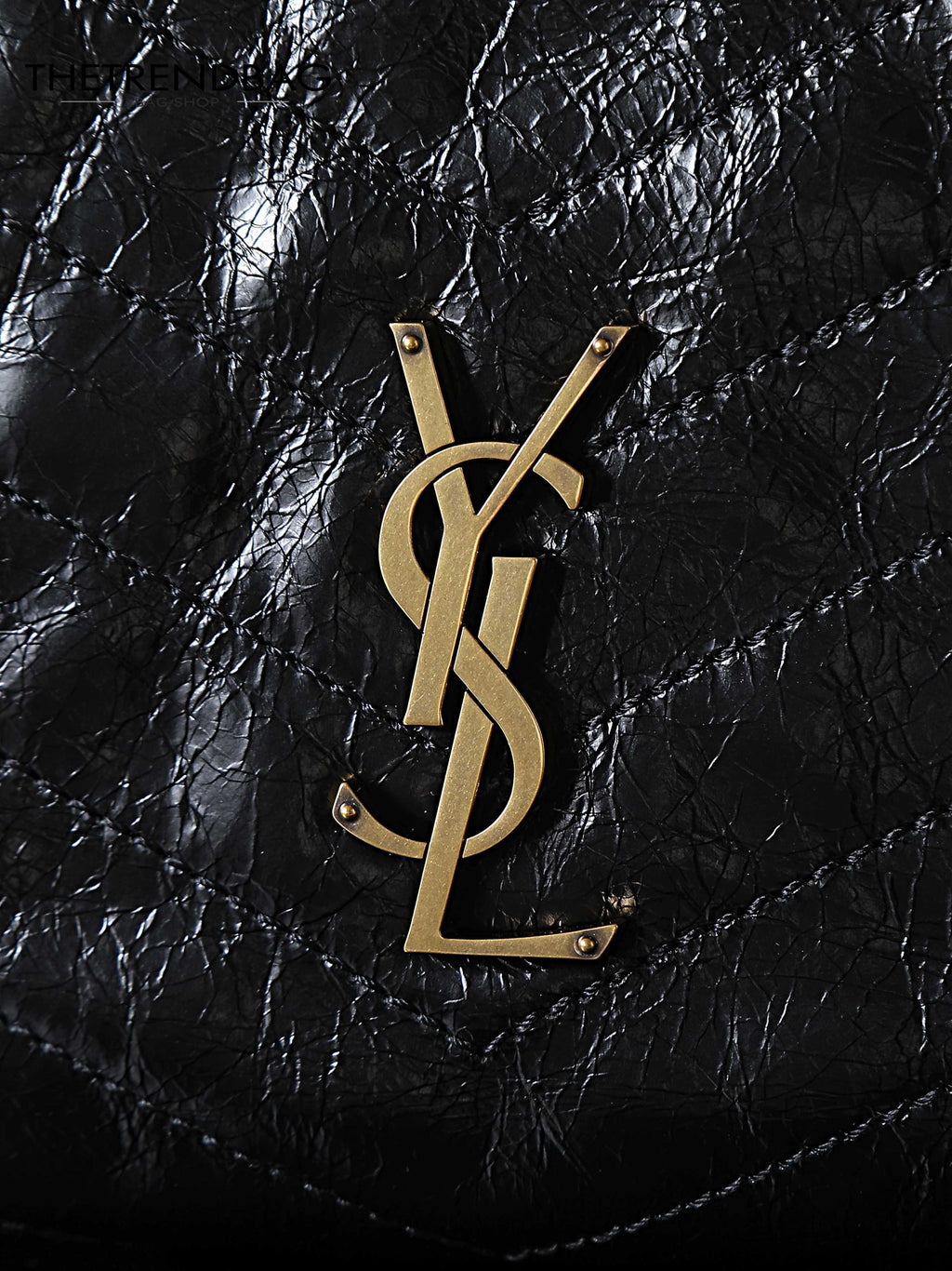 SAINT LAURENT NIKI shopping in vintage leather-large