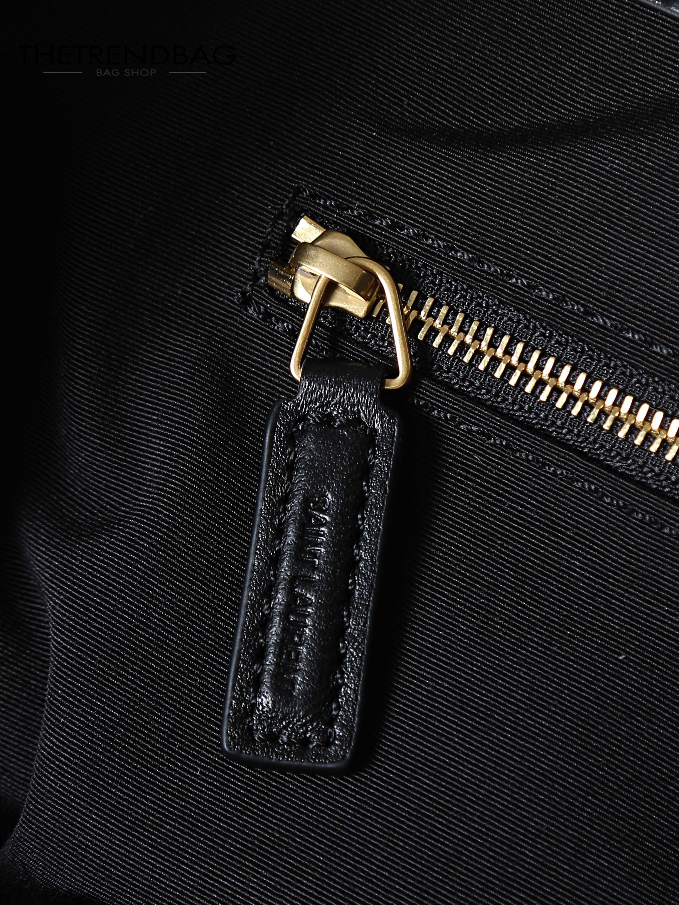 SAINT LAURENT NIKI shopping in vintage leather-large