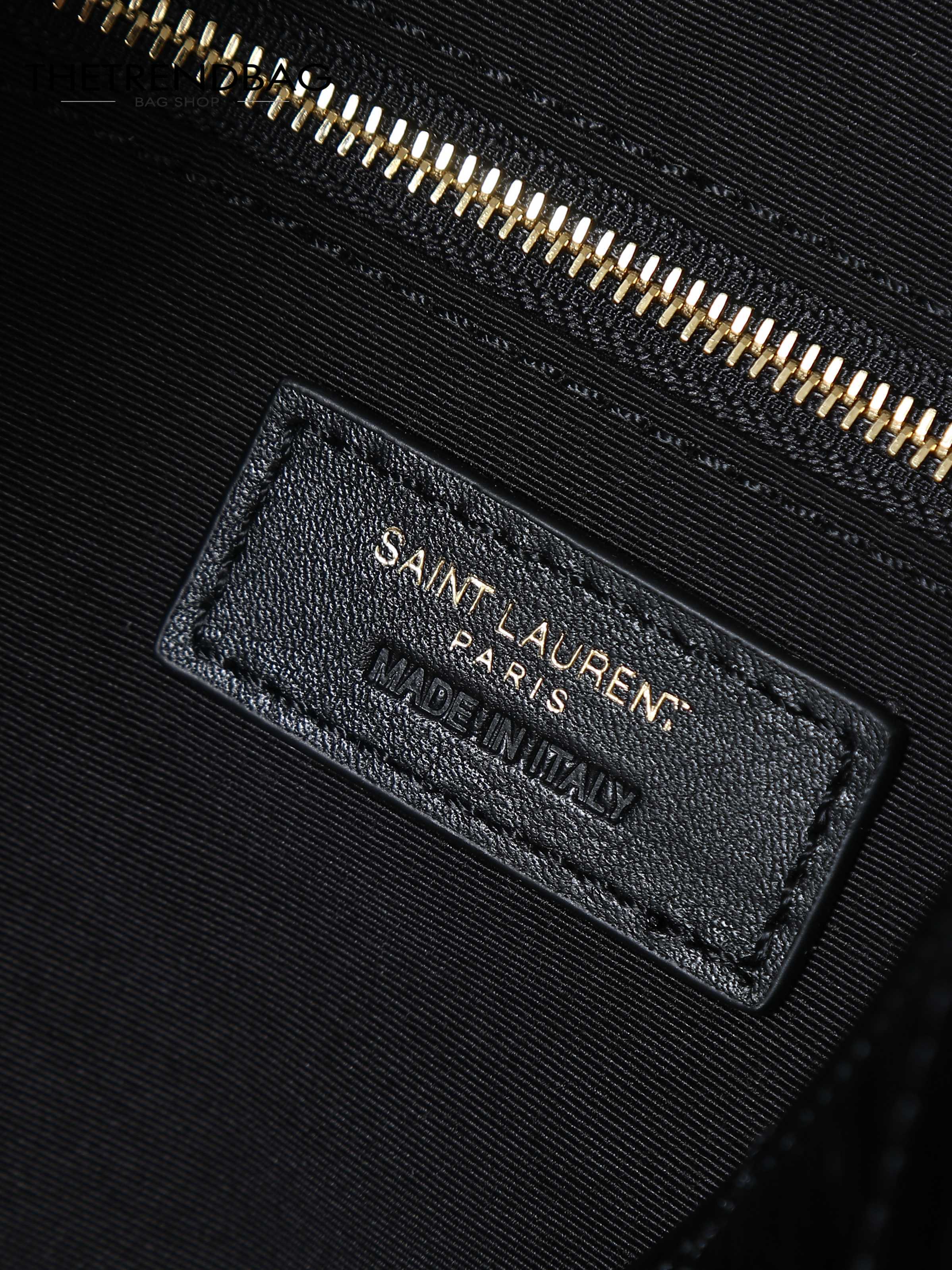 SAINT LAURENT NIKI shopping in vintage leather-large