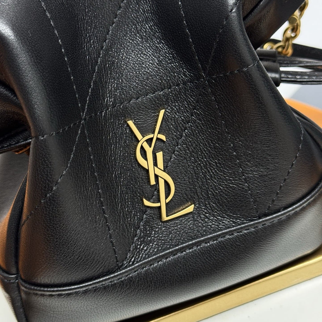 SAINT LAURENT JAMIE mini shoulder pouch in lambskin