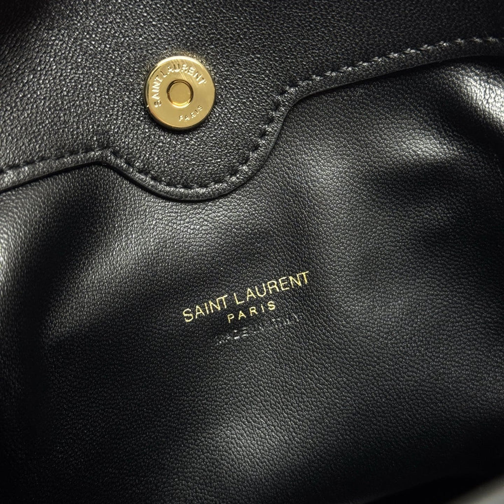 SAINT LAURENT JAMIE mini shoulder pouch in lambskin