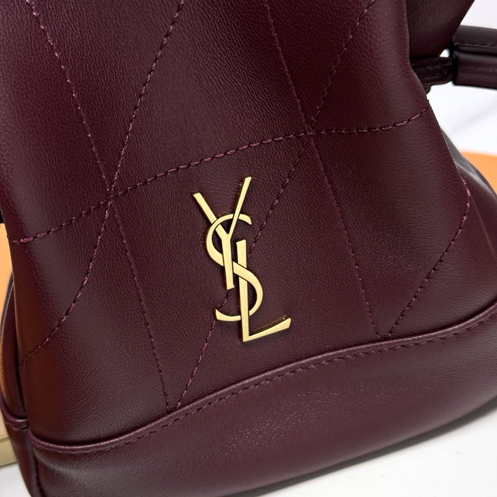 SAINT LAURENT JAMIE mini shoulder pouch in lambskin