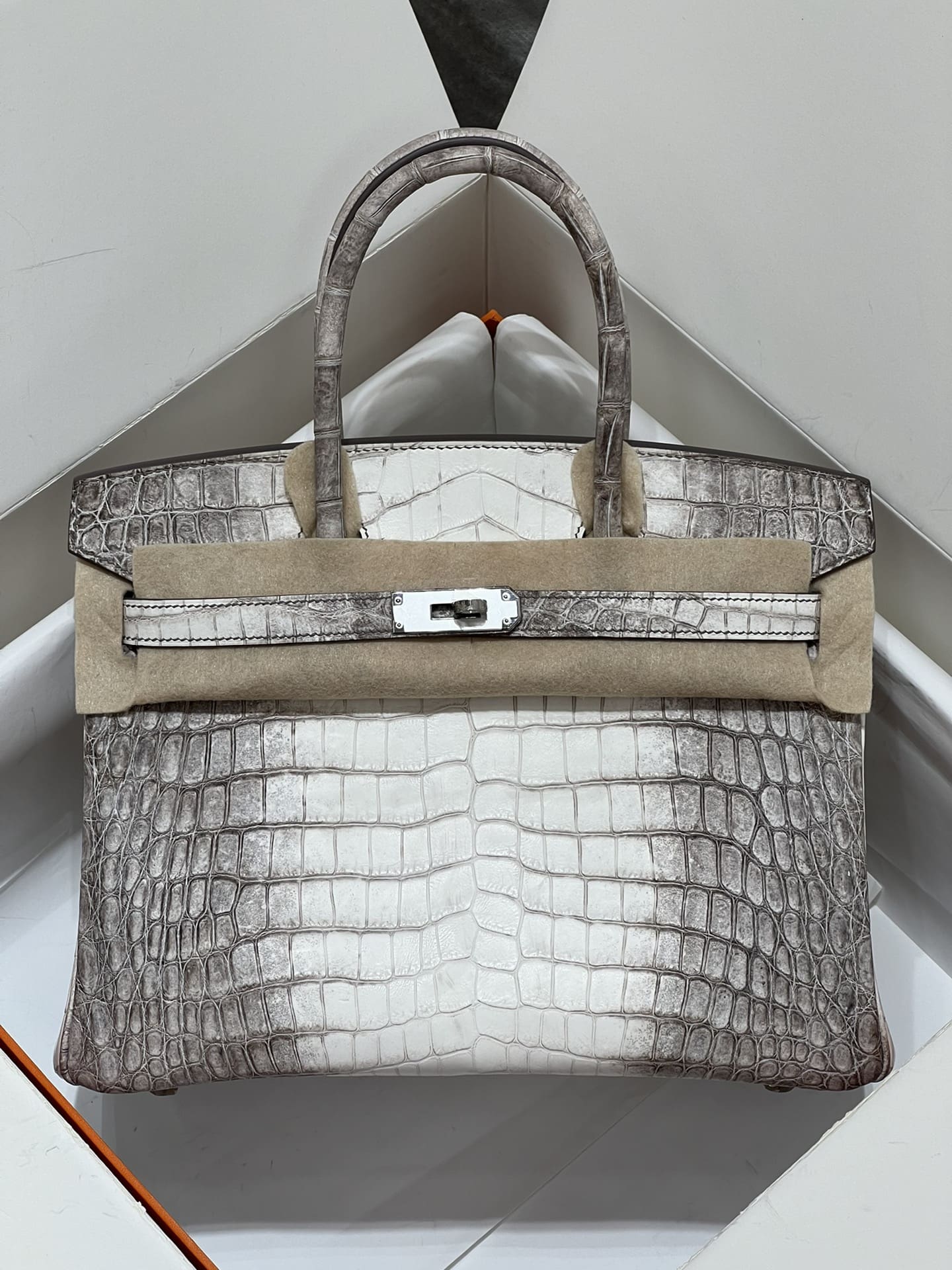 Hermès Birkin 30 Himalaya Crocodylus Niloticus