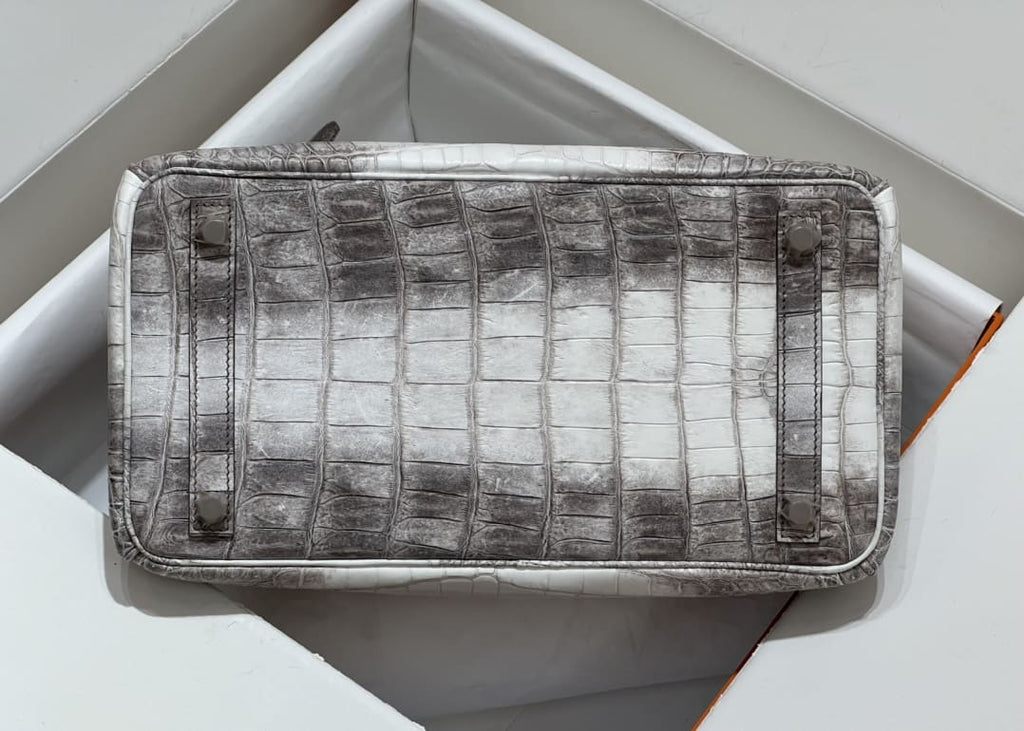 Hermès Birkin 30 Himalaya Crocodylus Niloticus