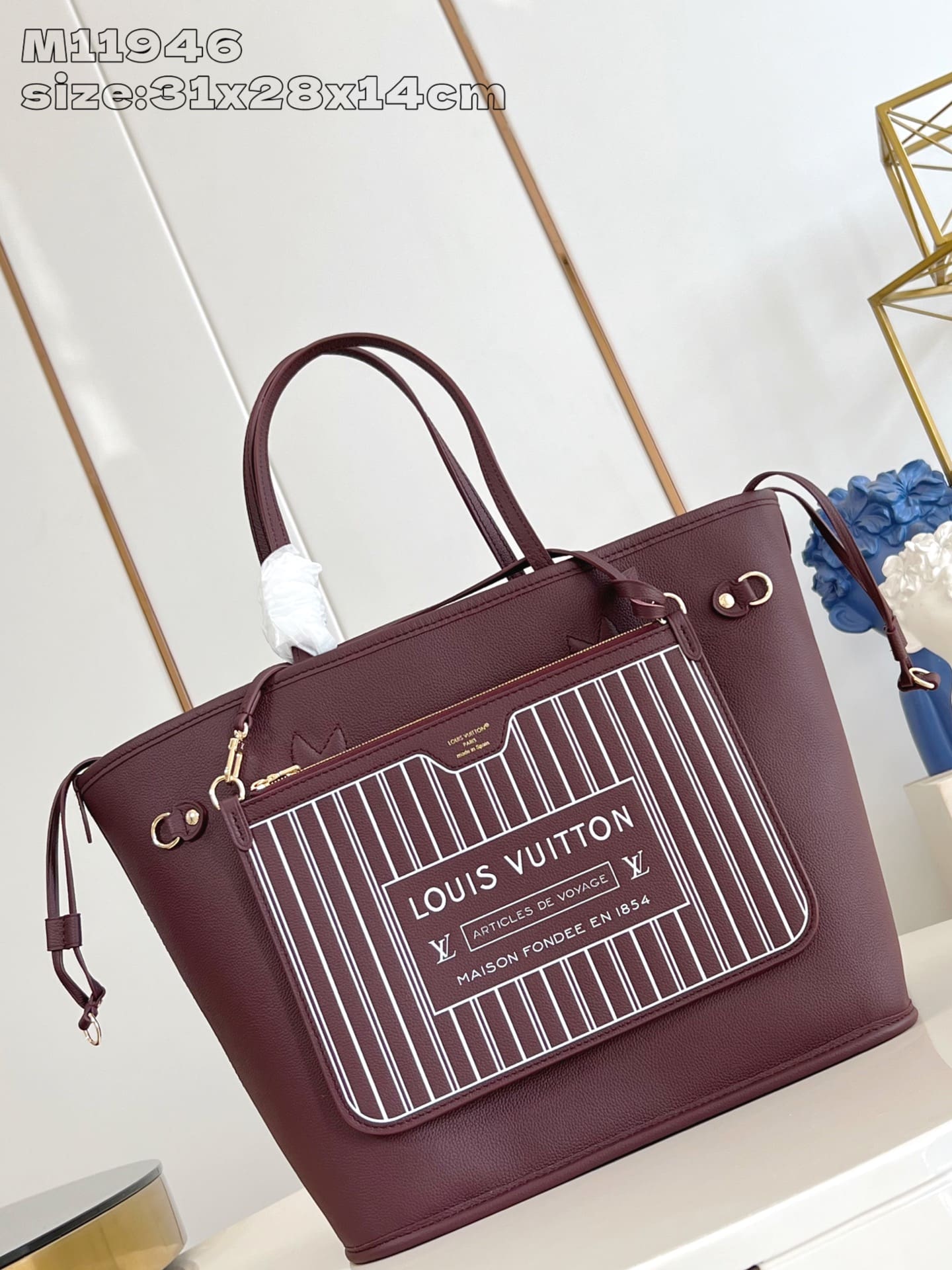 LOUIS VUITTON M25663 Neverfull Inside Out MM