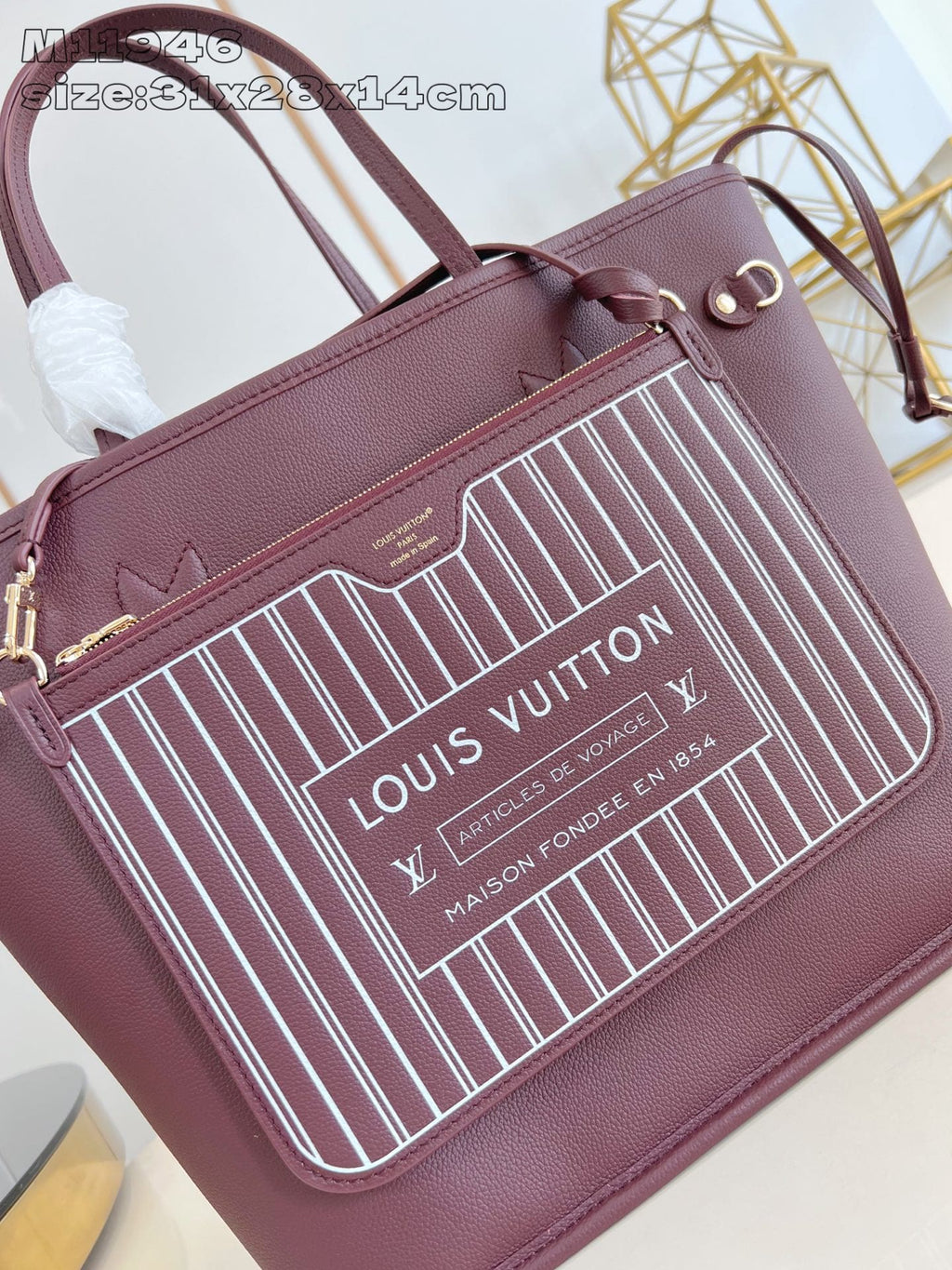 LOUIS VUITTON M25663 Neverfull Inside Out MM