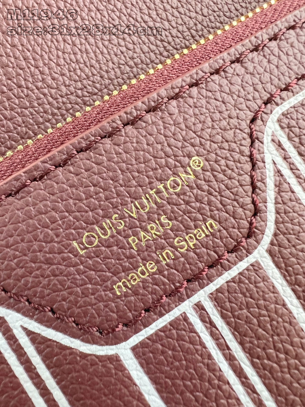 LOUIS VUITTON M25663 Neverfull Inside Out MM
