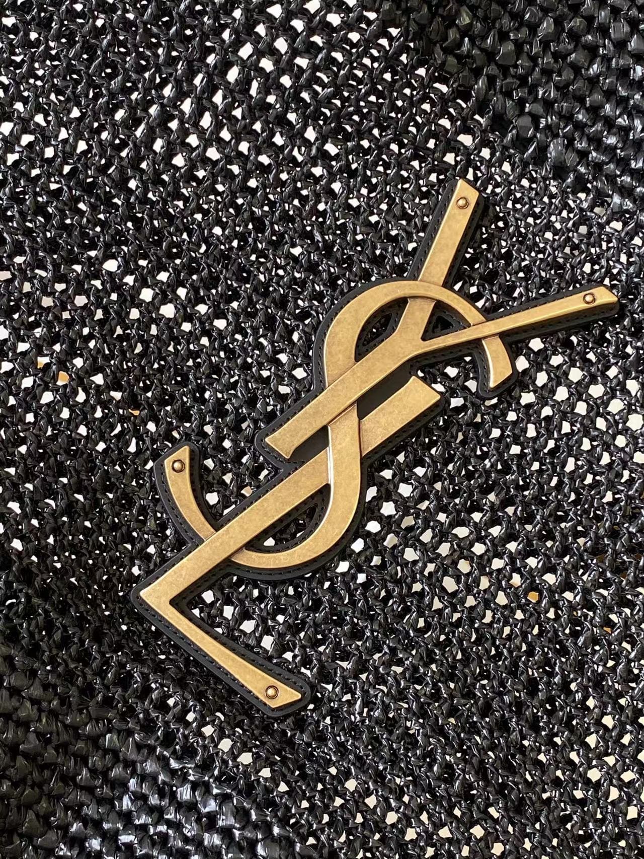 SAINT LAURENT ICARE IN RAFFIA