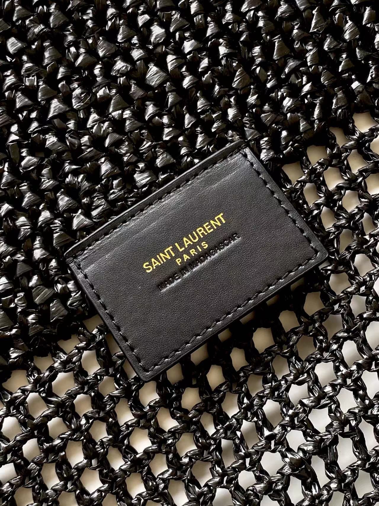 SAINT LAURENT ICARE IN RAFFIA