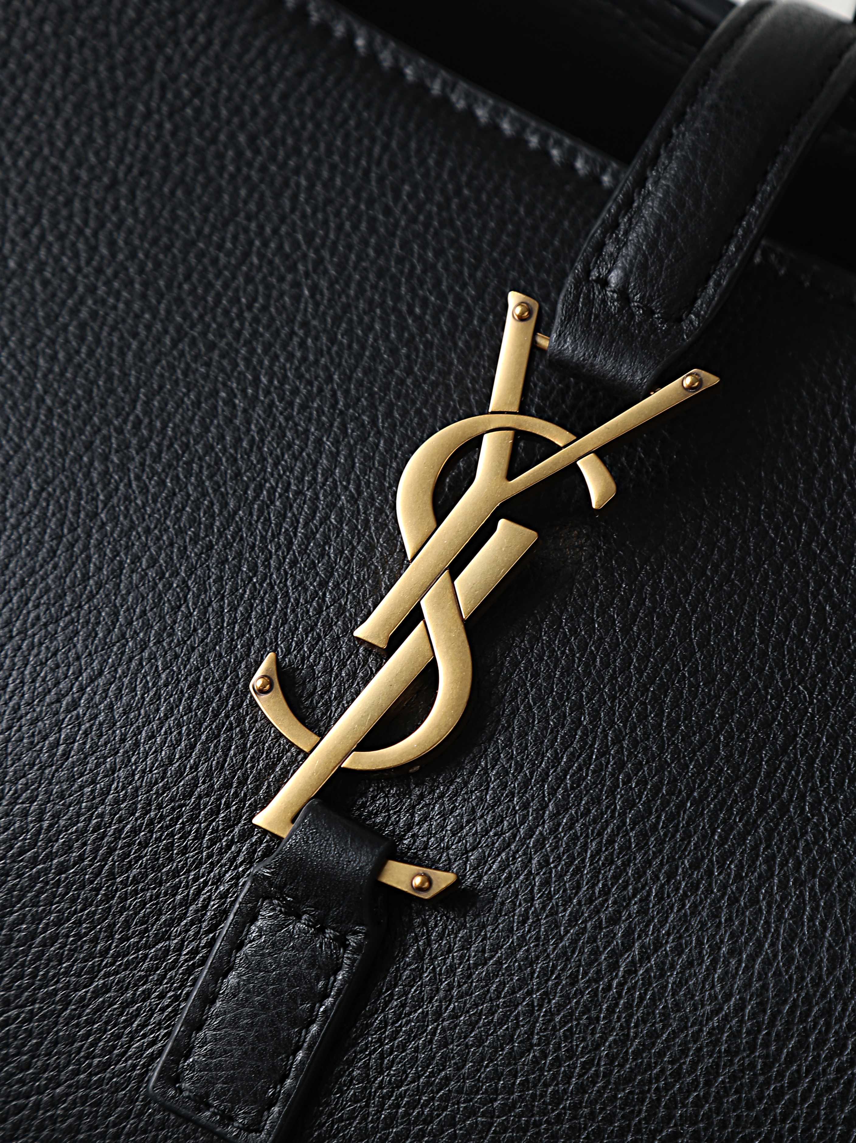 SAINT LAURENT LE 5 À 7 SMALL BEA in grained leather