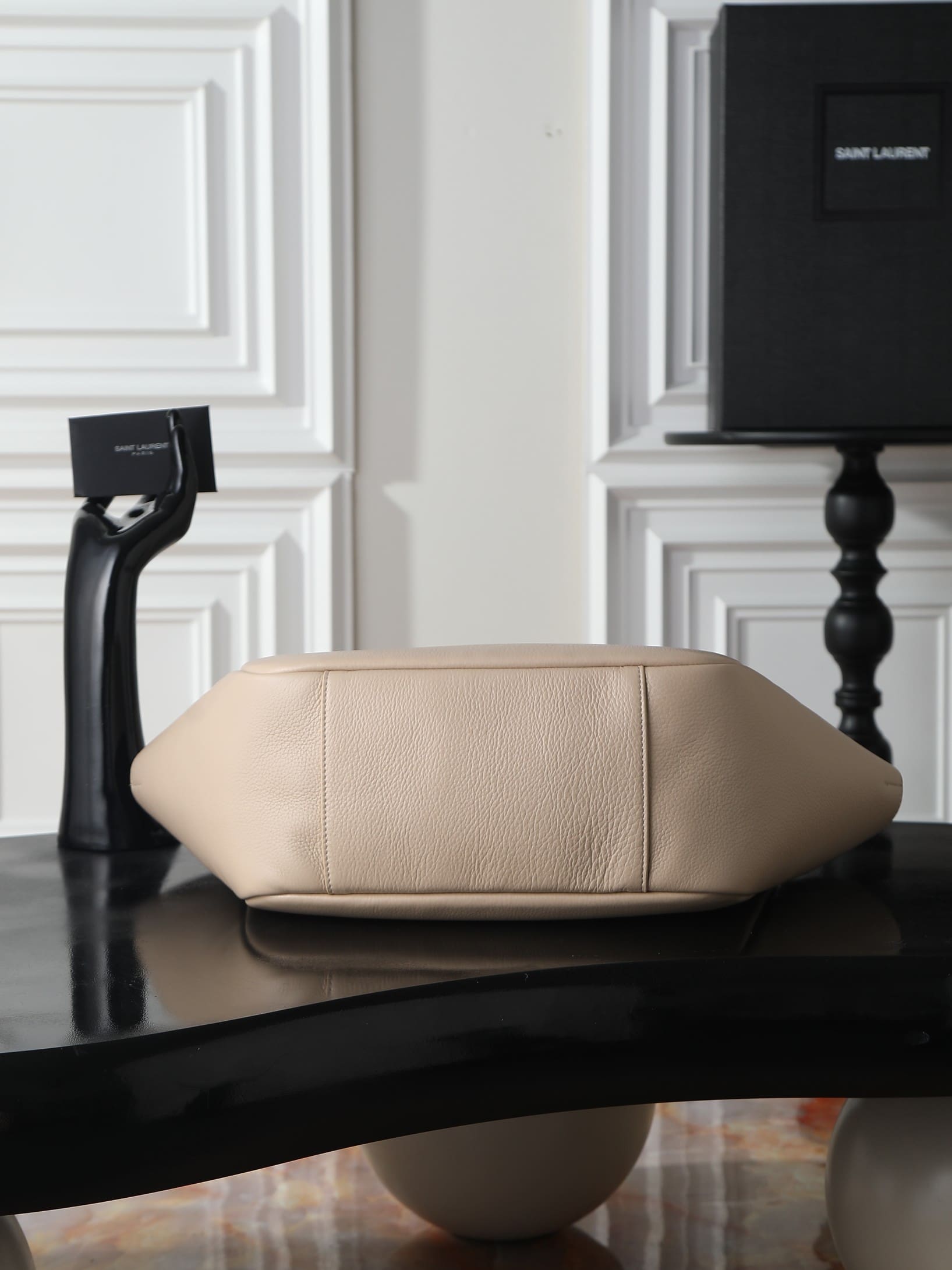 【Master quality】SAINT LAURENT LE 5 À 7 SMALL BEA in grained leather