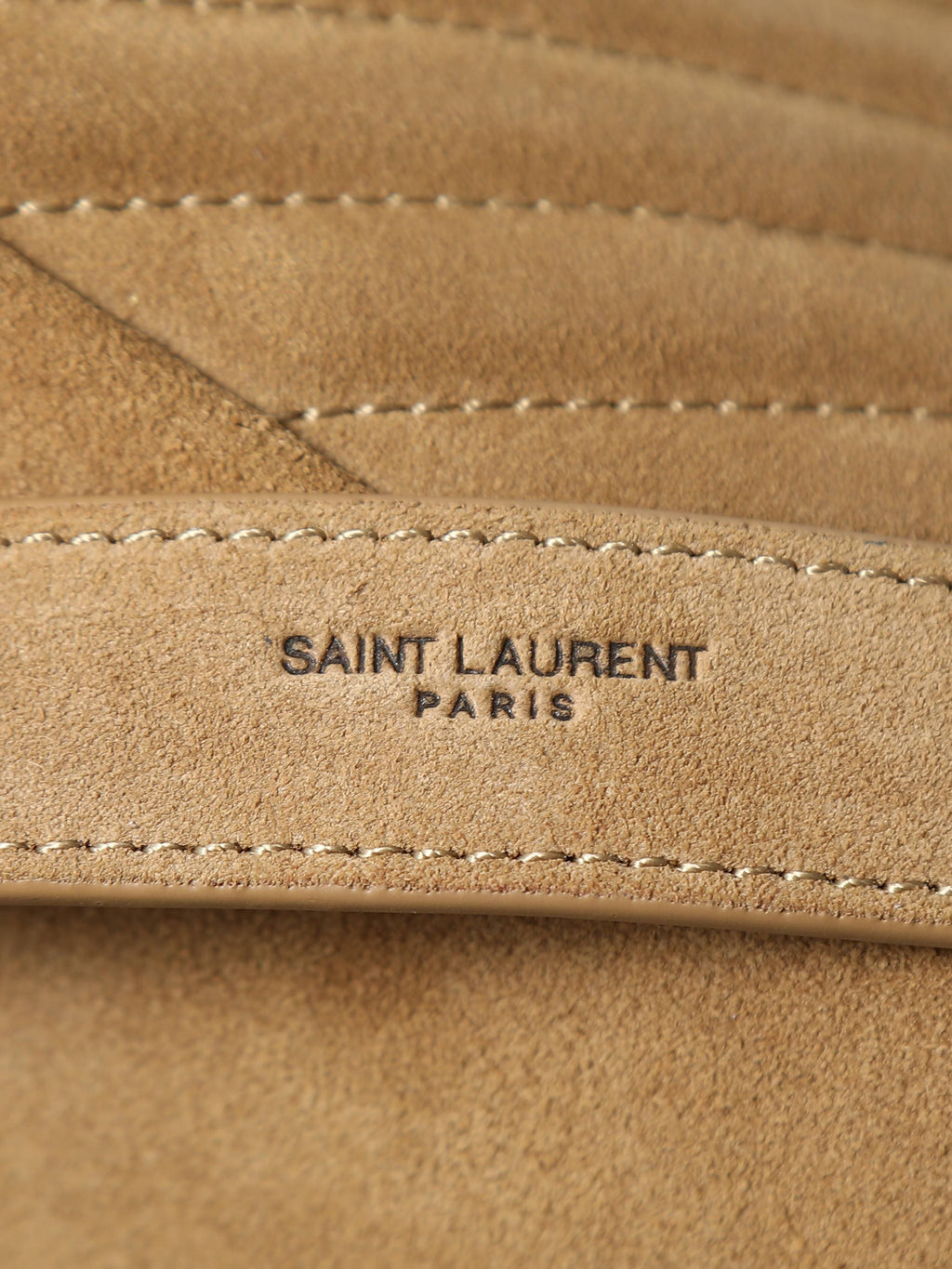 SAINT LAURENT COLLEGE MEDIUM IN QUILTED SUEDE