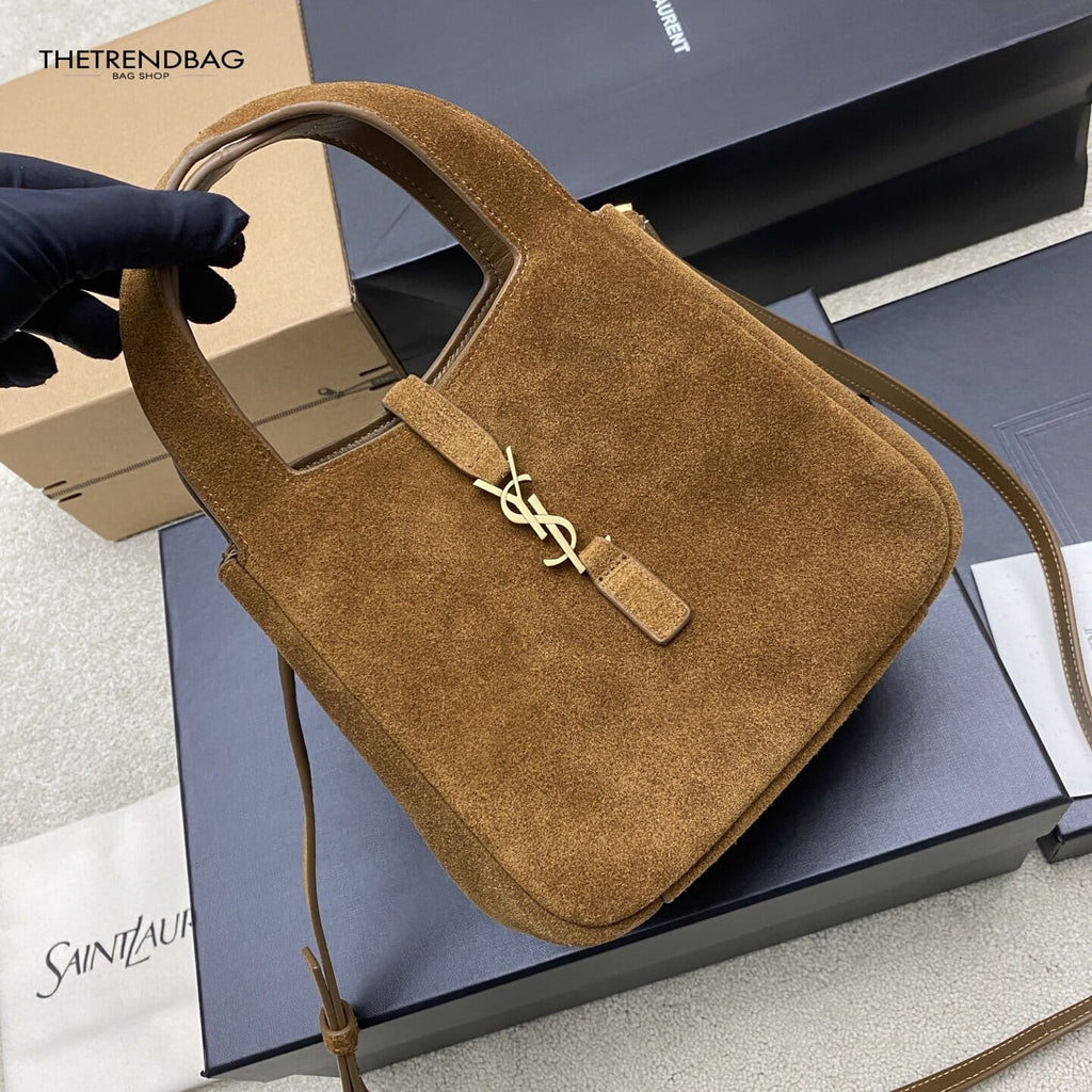 SAINT LAURENT LE 5 À 7 BABY BEA in suede