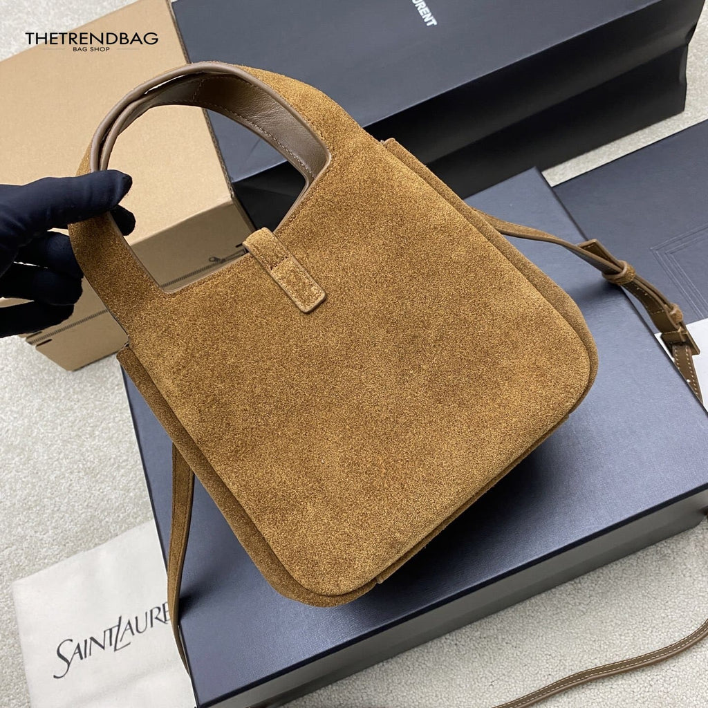 SAINT LAURENT LE 5 À 7 BABY BEA in suede