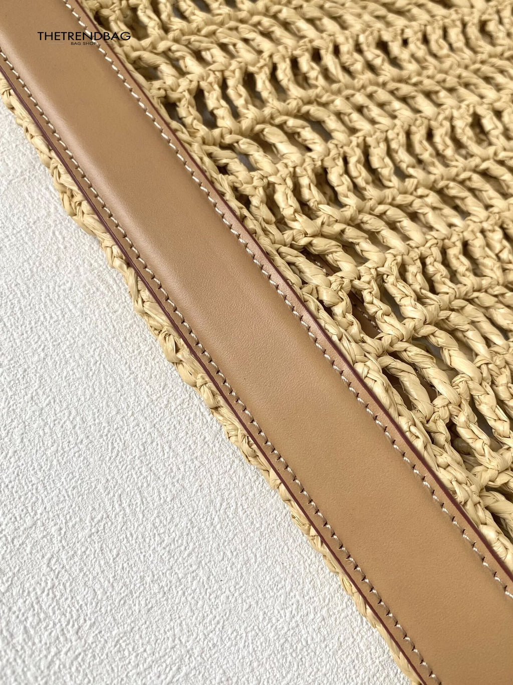 SAINT LAURENT Oxalis in raffia