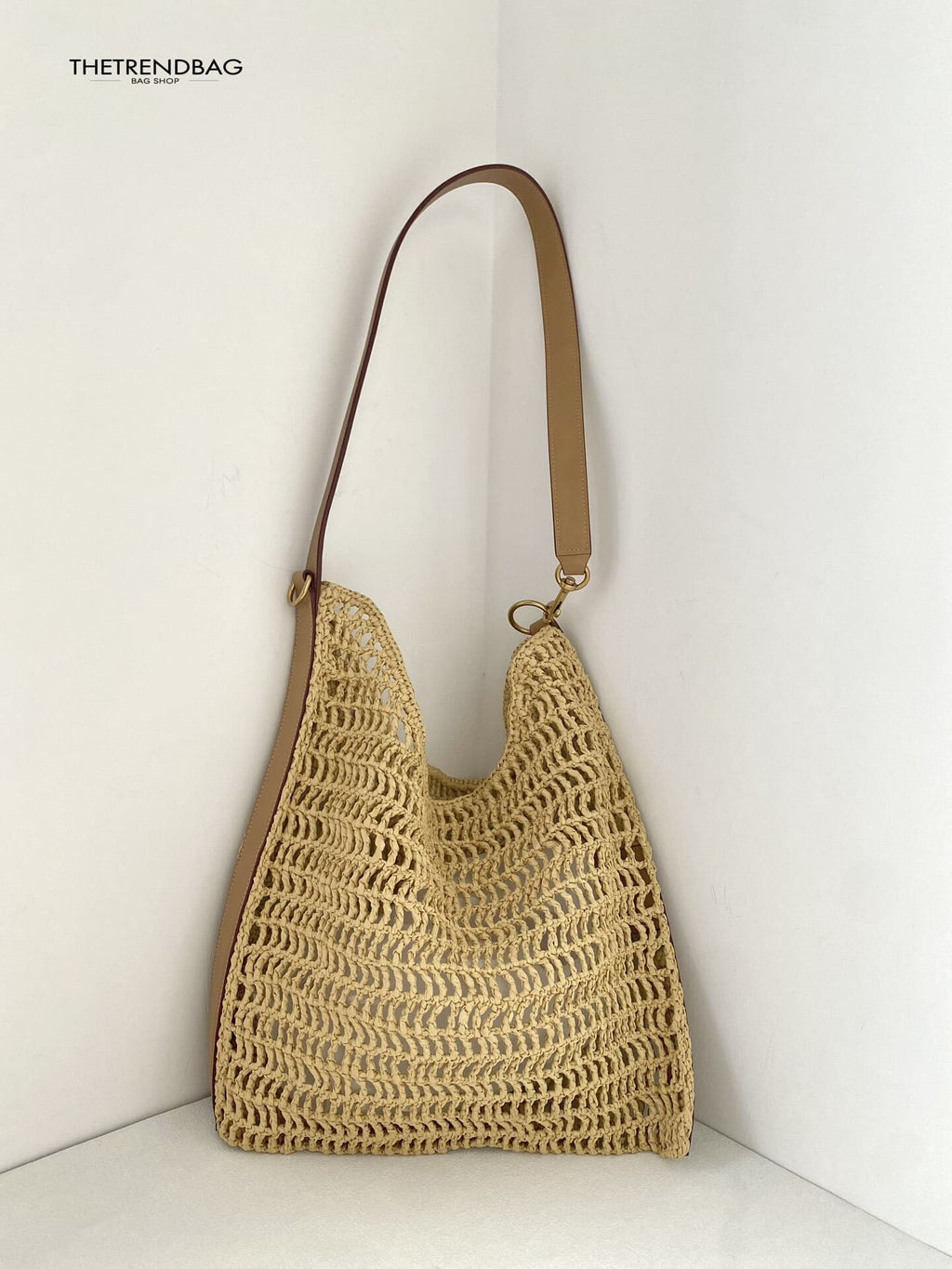 SAINT LAURENT Oxalis in raffia