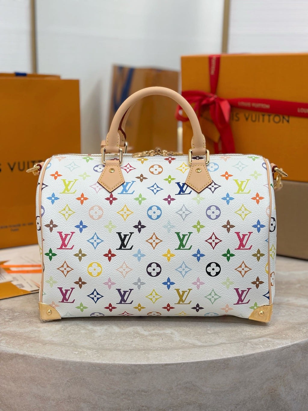 LOUIS VUITTON M27789 LV x TM Speedy Soft 30