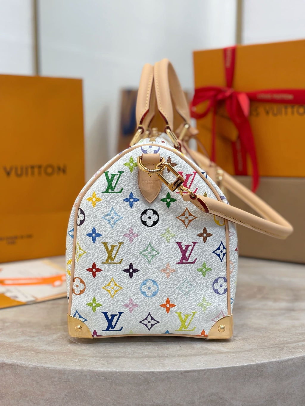 LOUIS VUITTON M27789 LV x TM Speedy Soft 30