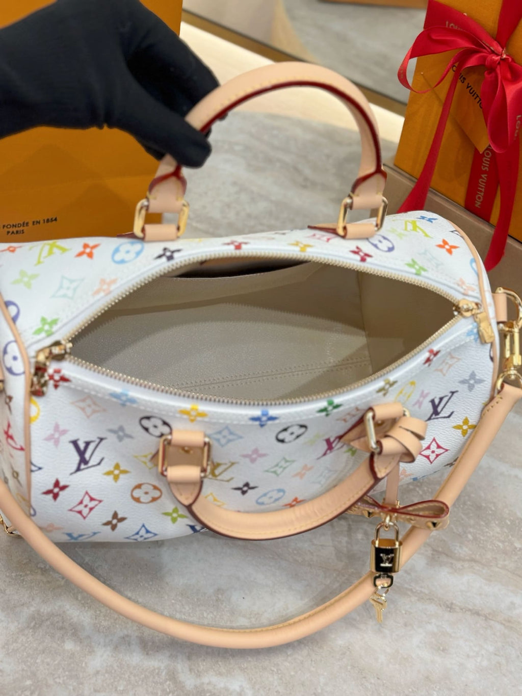 LOUIS VUITTON M27789 LV x TM Speedy Soft 30