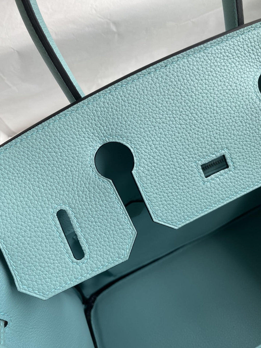 Hermès Togo BIRKIN 30 Bleu Atoll