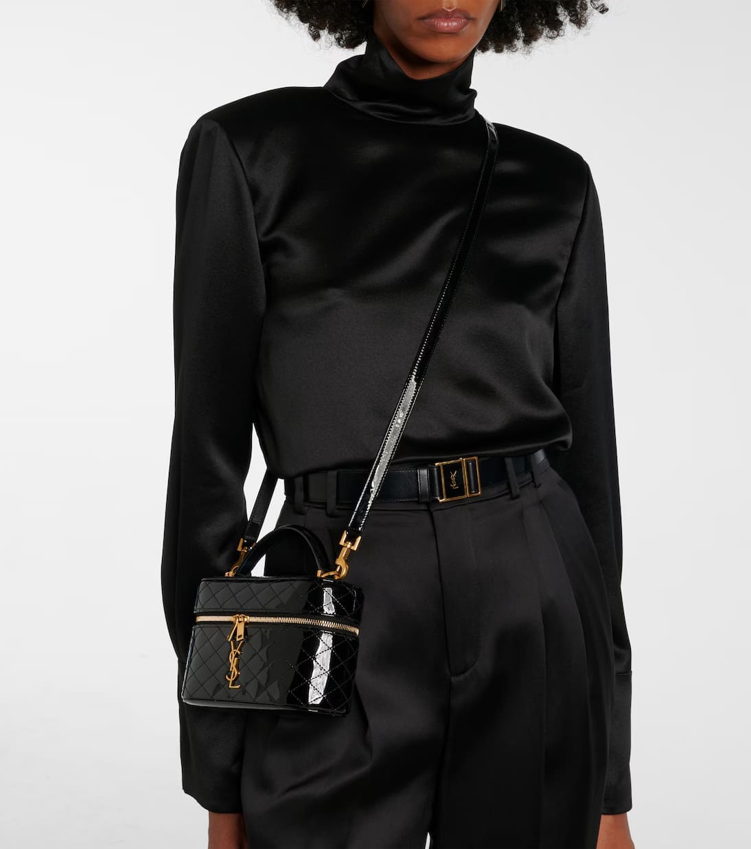 SAINTAURENT GABY VANITY BAG IN LAMBSKIN