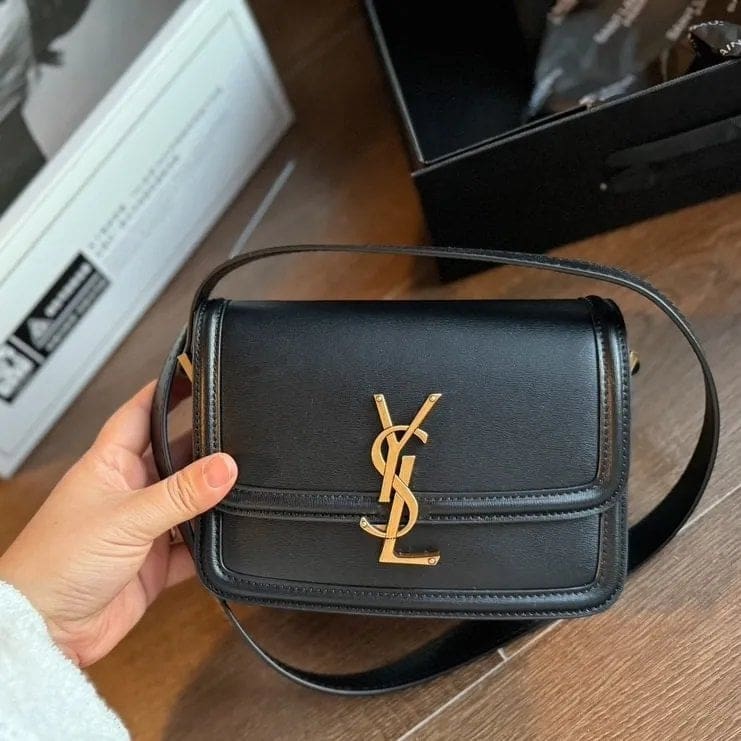 SAINT LAURENT Solferino medium leather shoulder bag