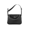 Hermès Lindy 26 Black Clemence Palladium Hardware