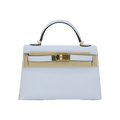 Hermès Kelly Mini Epsom Gold Sellier Gold Hardware