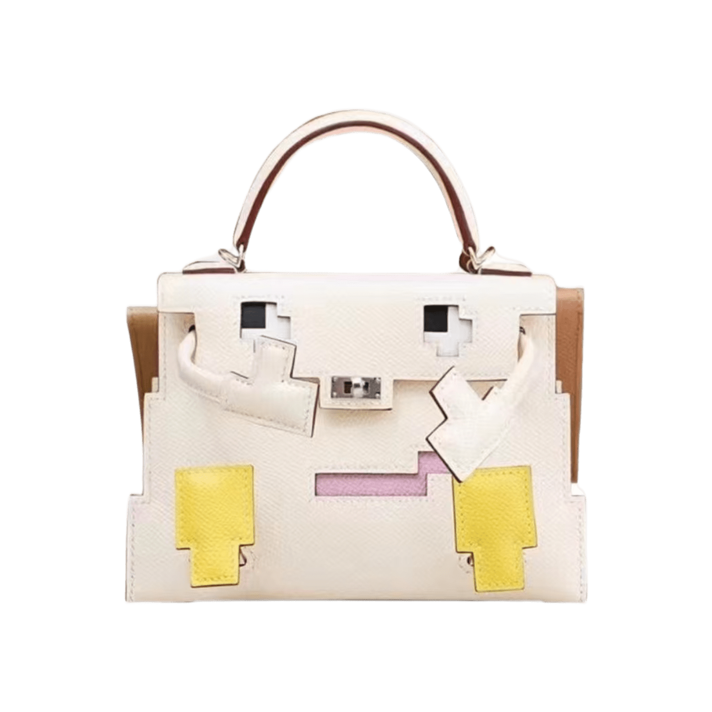 Hermès Kelly Quelle Idolle Creamy white epsom Palladium Hardware